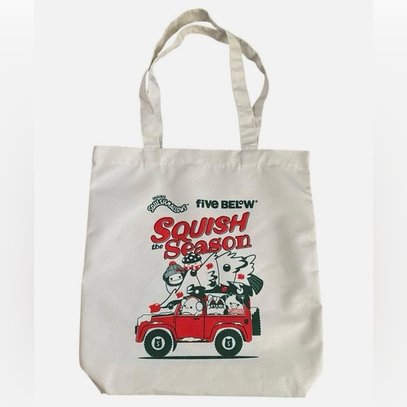 Squishmallows Handbags - Squishmallows x Five Below Limited Edition “Squish the Season” Collectors Tote